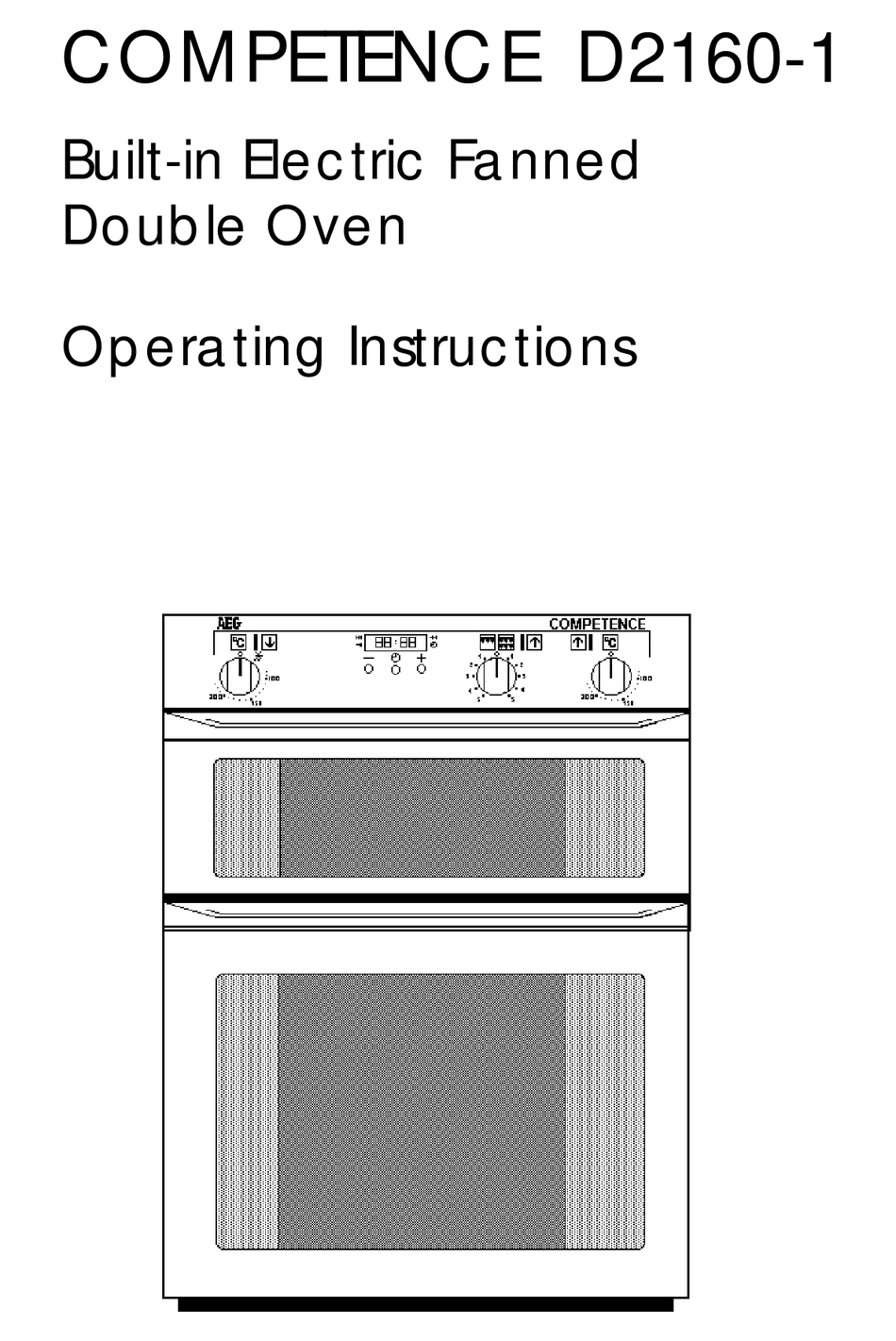 AEG COMPETENCE CD21601-M OPERATING INSTRUCTIONS MANUAL Pdf Download ...