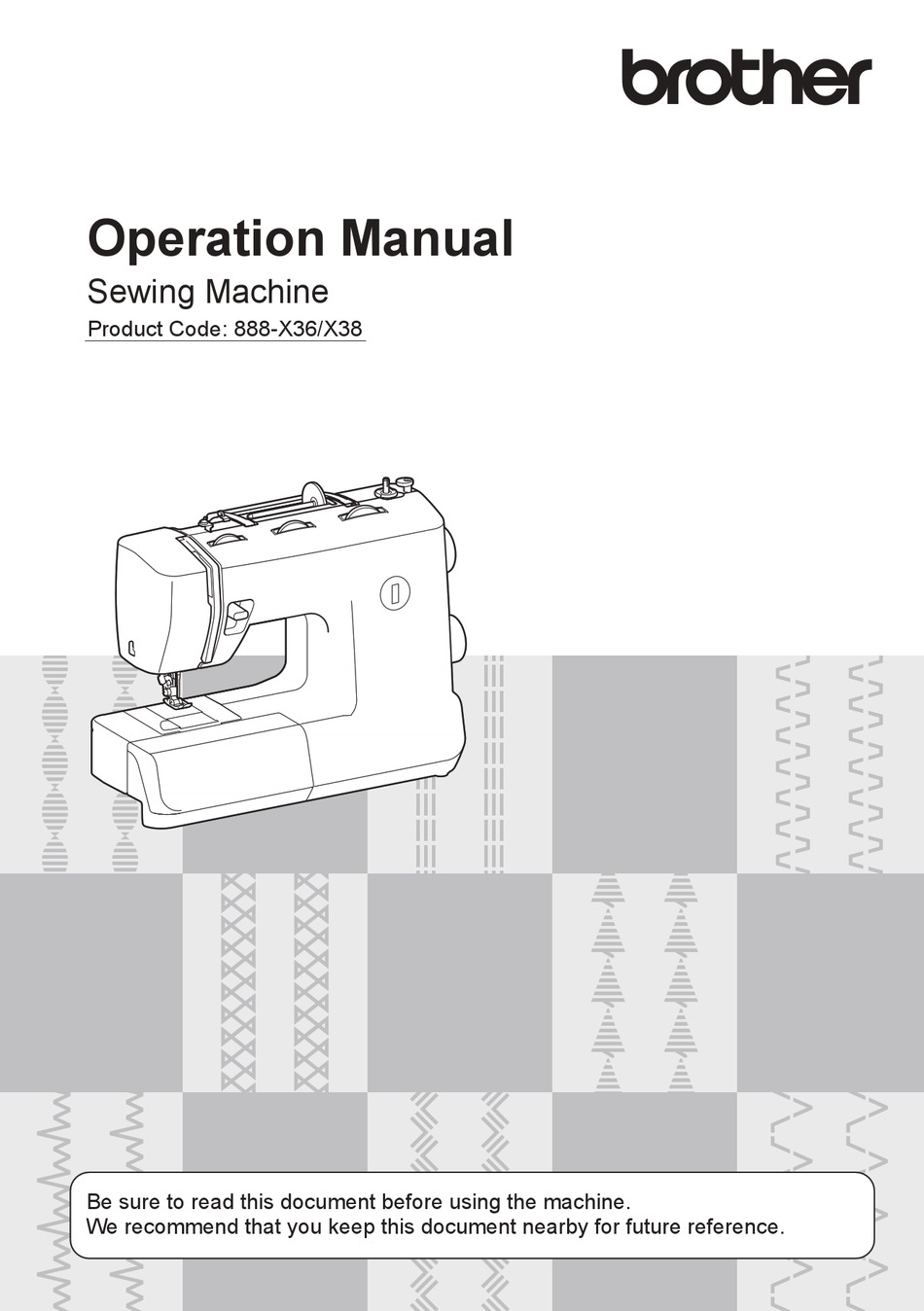 BROTHER ST371HD OPERATION MANUAL Pdf Download ManualsLib
