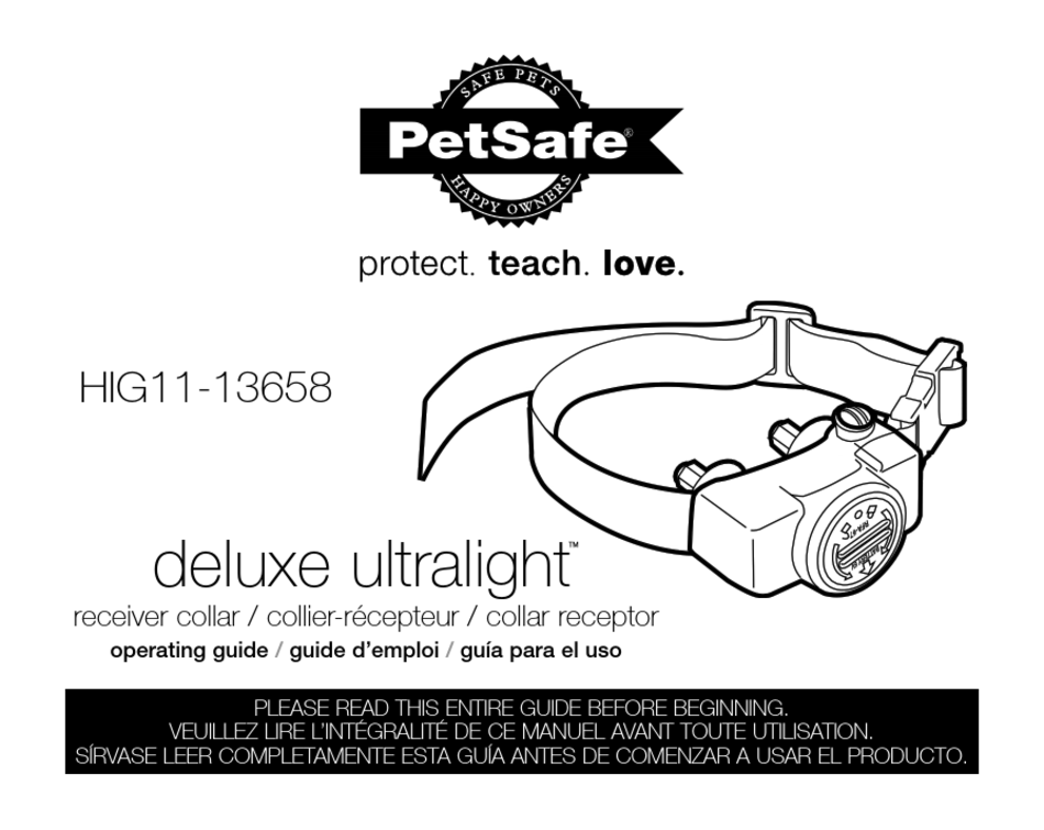 PETSAFE HIG1113658 OPERATING MANUAL Pdf Download ManualsLib