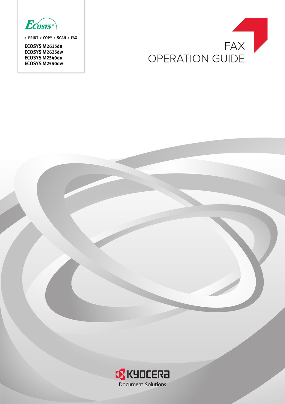 KYOCERA ECOSYS M2635DN OPERATION MANUAL Pdf Download | ManualsLib