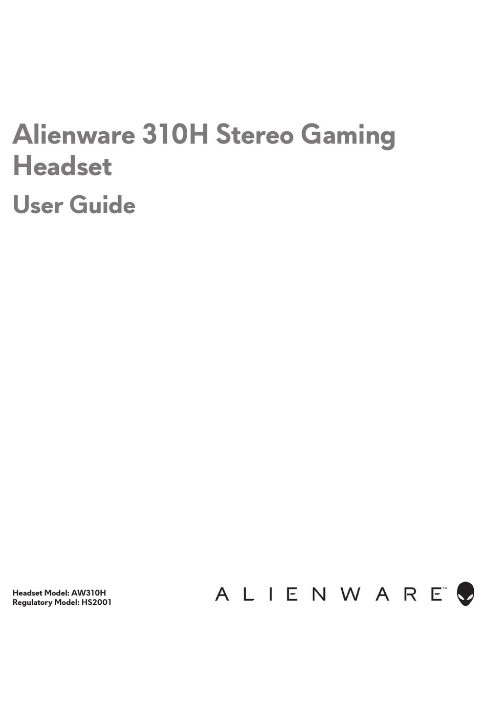 DELL ALIENWARE 310H USER MANUAL Pdf Download ManualsLib