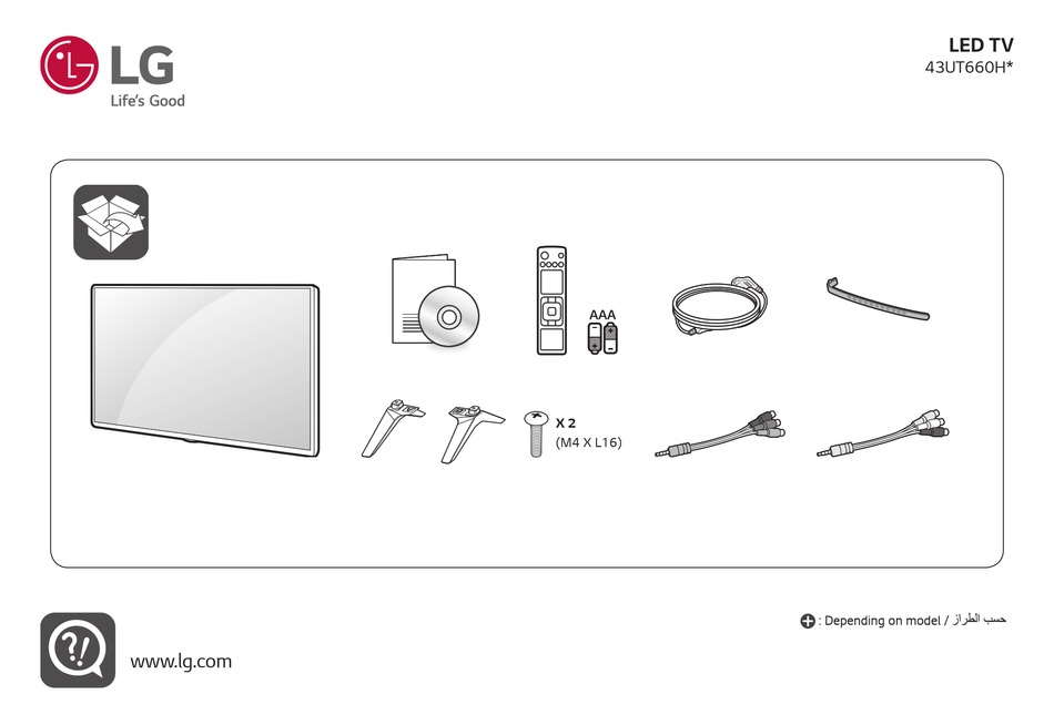 LG 43UT660H SERIES OWNER'S MANUAL Pdf Download ManualsLib