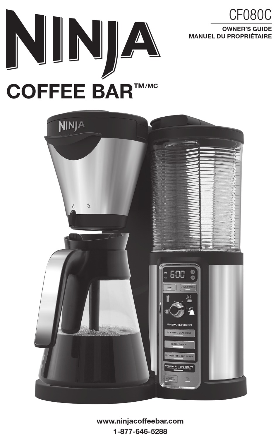 NINJA COFFEE BAR CF080C OWNER'S MANUAL Pdf Download ManualsLib