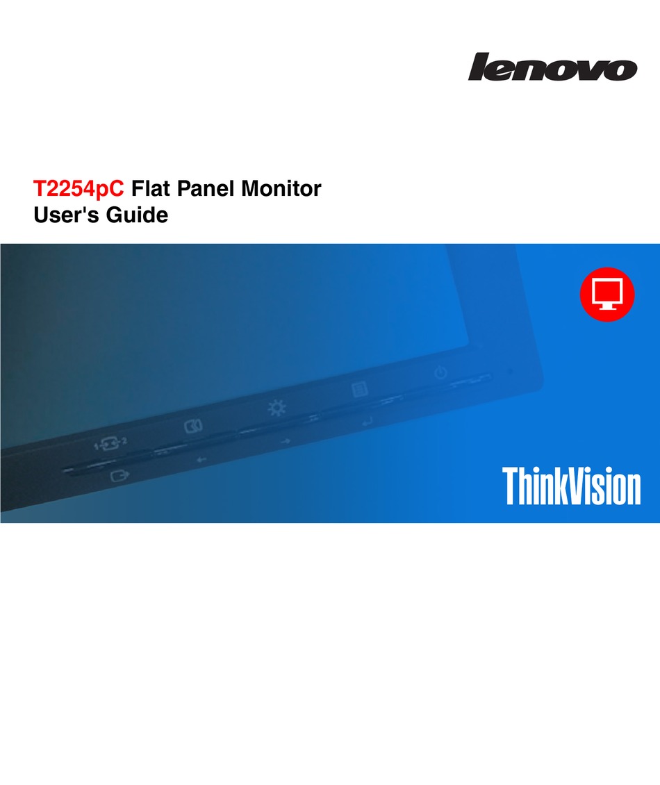 Lenovo Thinkvision T P User Manual Pdf Download Manualslib