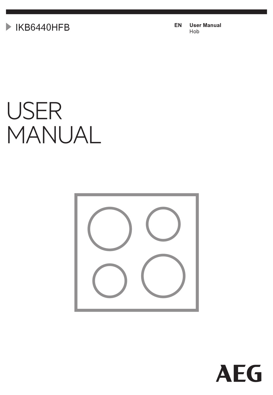 AEG IKB6440HFB USER MANUAL Pdf Download | ManualsLib