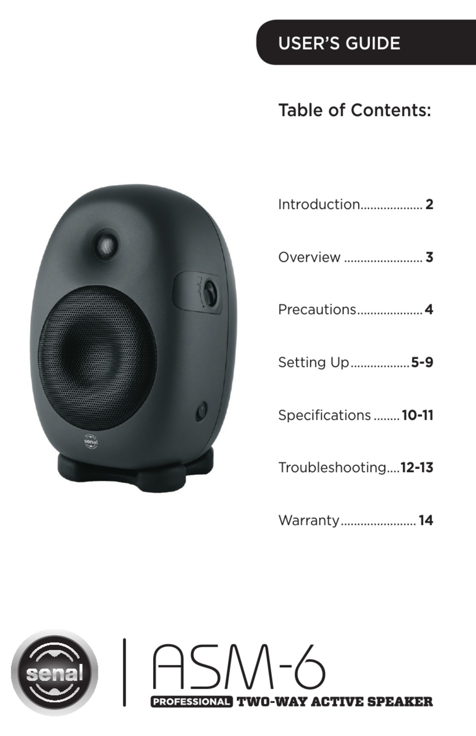 GRADUS GROUP SENAL ASM6 USER MANUAL Pdf Download ManualsLib