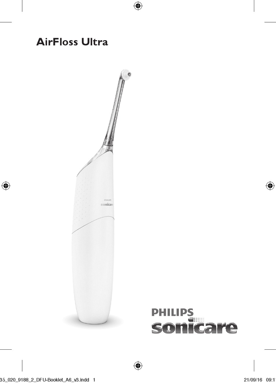 PHILIPS SONICARE AIRFLOSS ULTRA HX8401/03 MANUAL Pdf Download ManualsLib