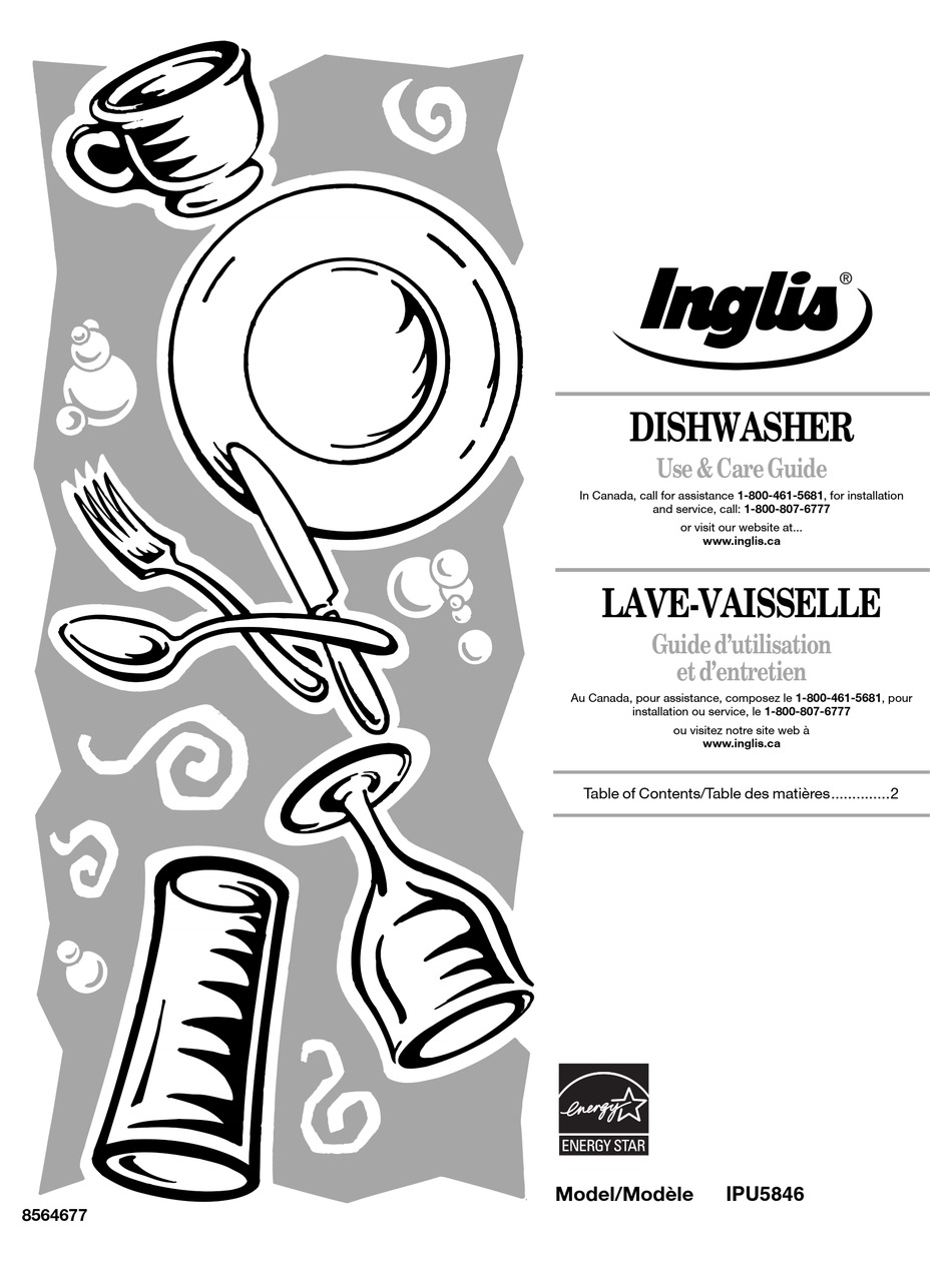 INGLIS IPU58461 USE & CARE MANUAL Pdf Download ManualsLib