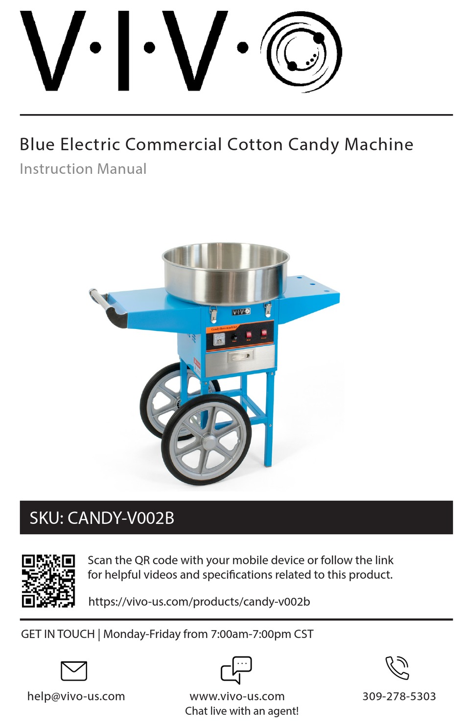 VIVO CANDYV002B INSTRUCTION MANUAL Pdf Download ManualsLib