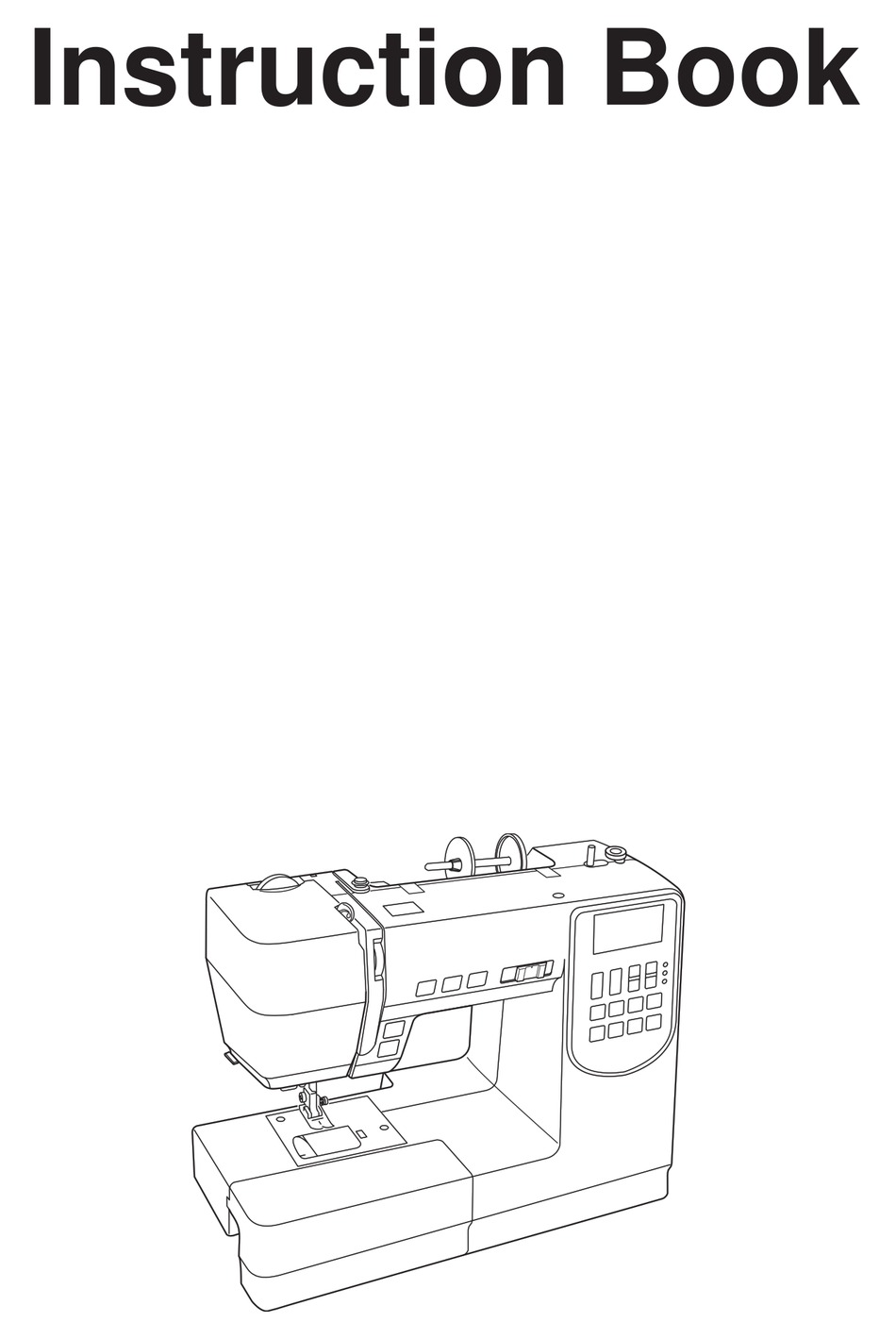JANOME M7200 INSTRUCTION BOOK Pdf Download ManualsLib