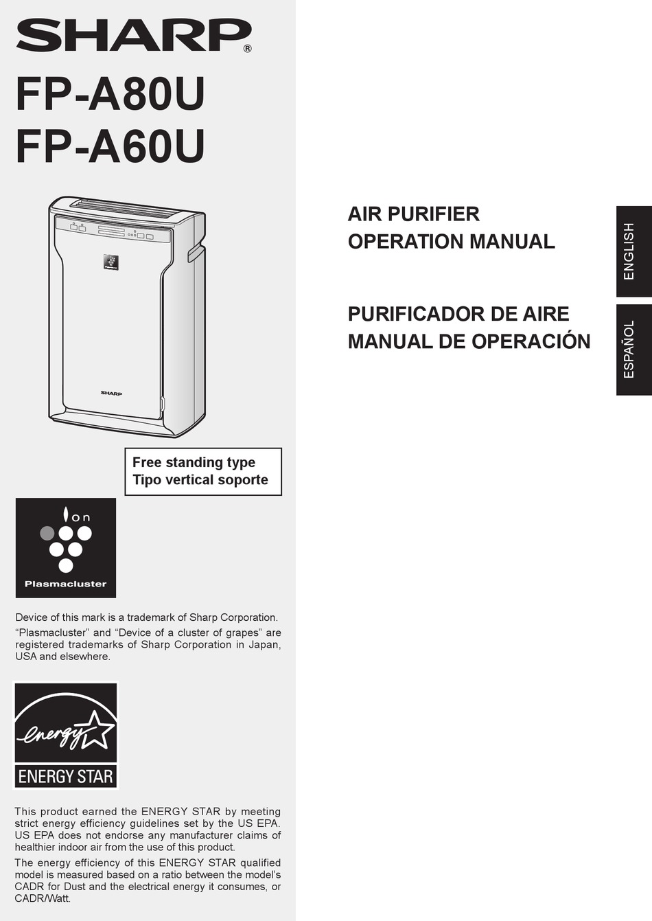 sharp fp a80u