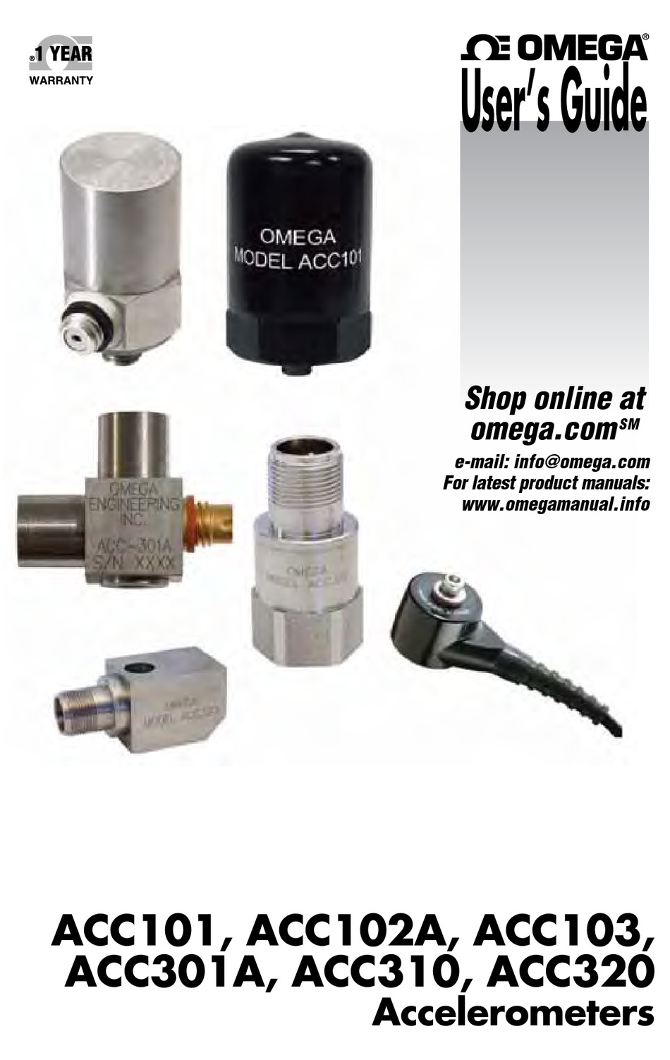 OMEGA ACC320 USER MANUAL Pdf Download ManualsLib