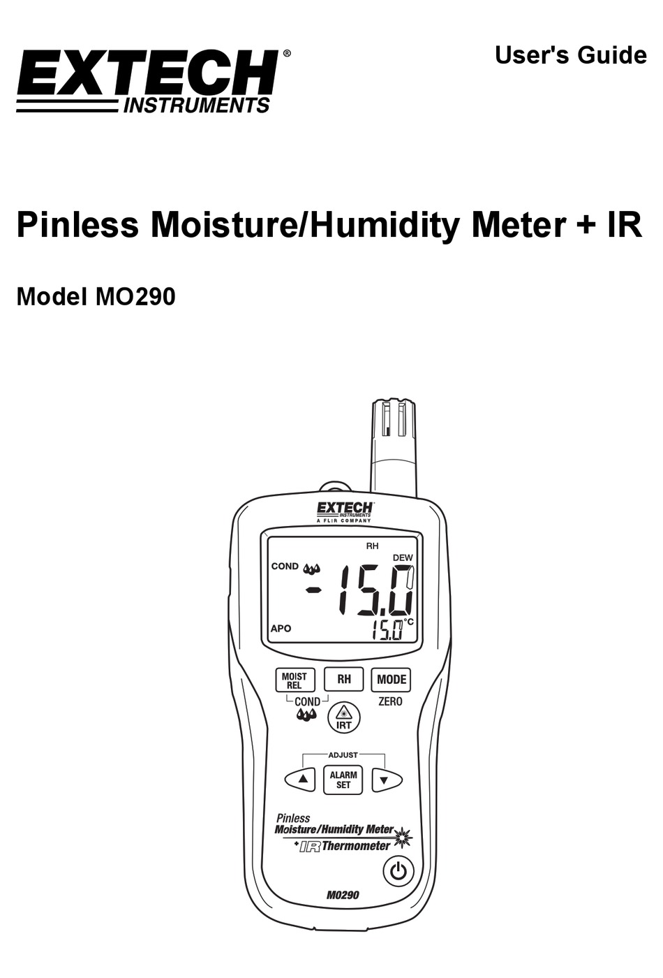 EXTECH INSTRUMENTS MO290NISTL USER MANUAL Pdf Download ManualsLib