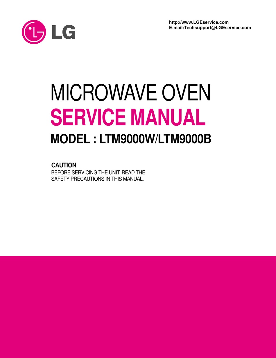 LG LTM9000W SERVICE MANUAL Pdf Download ManualsLib