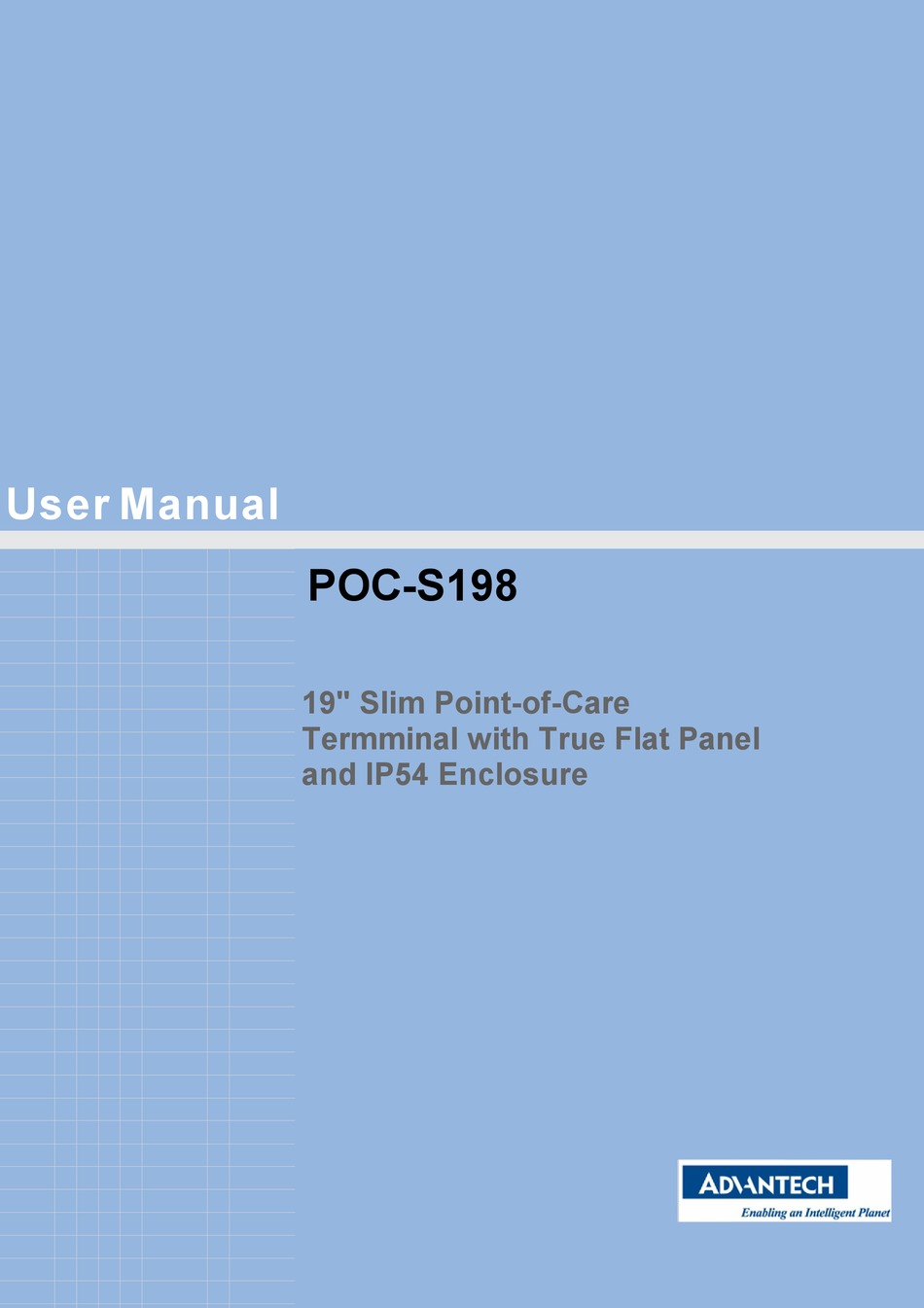 ADVANTECH POCS19825FACE USER MANUAL Pdf Download ManualsLib