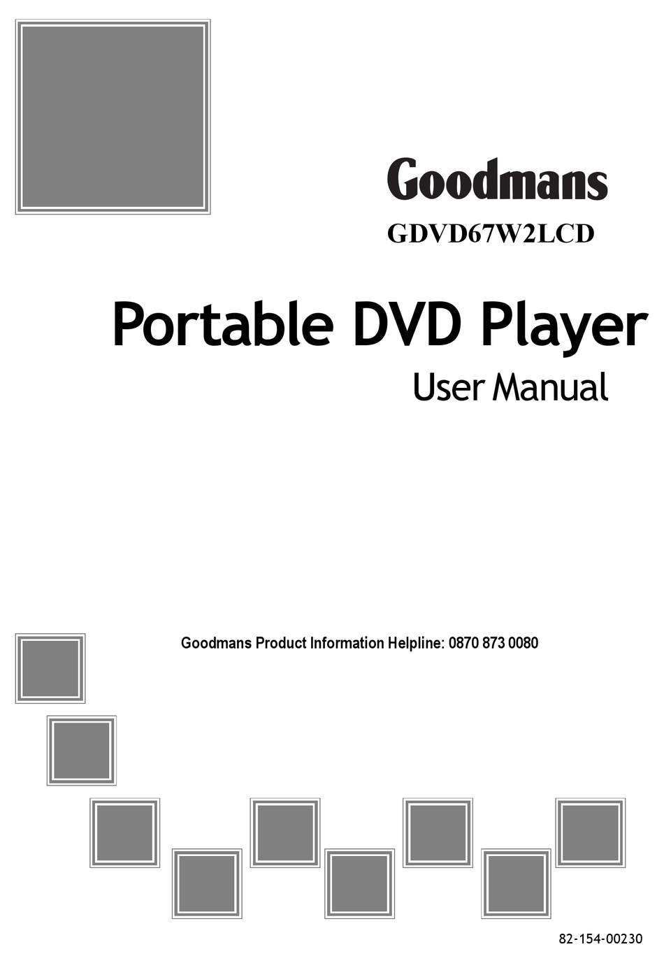 GOODMANS GDVD67W2LCD USER MANUAL Pdf Download ManualsLib
