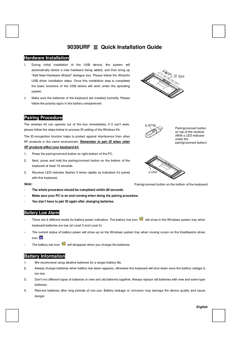 btc 9039urf review