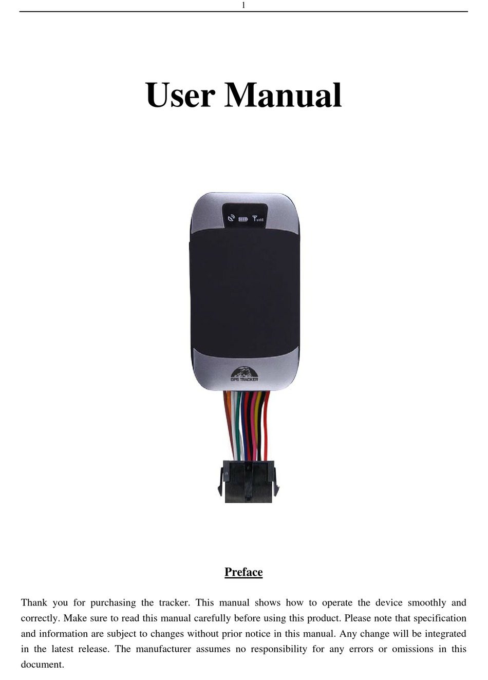 COBAN GPS303 USER MANUAL Pdf Download ManualsLib
