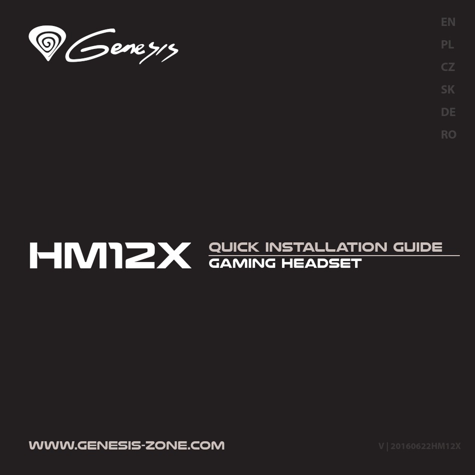 GENESIS HM12X QUICK INSTALLATION MANUAL Pdf Download ManualsLib