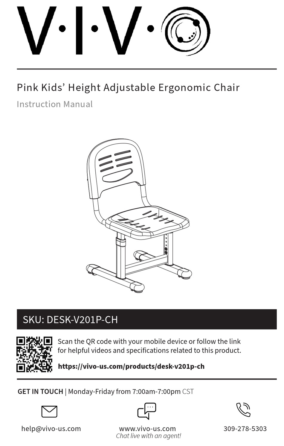 VIVO DESKV201PCH INSTRUCTION MANUAL Pdf Download ManualsLib