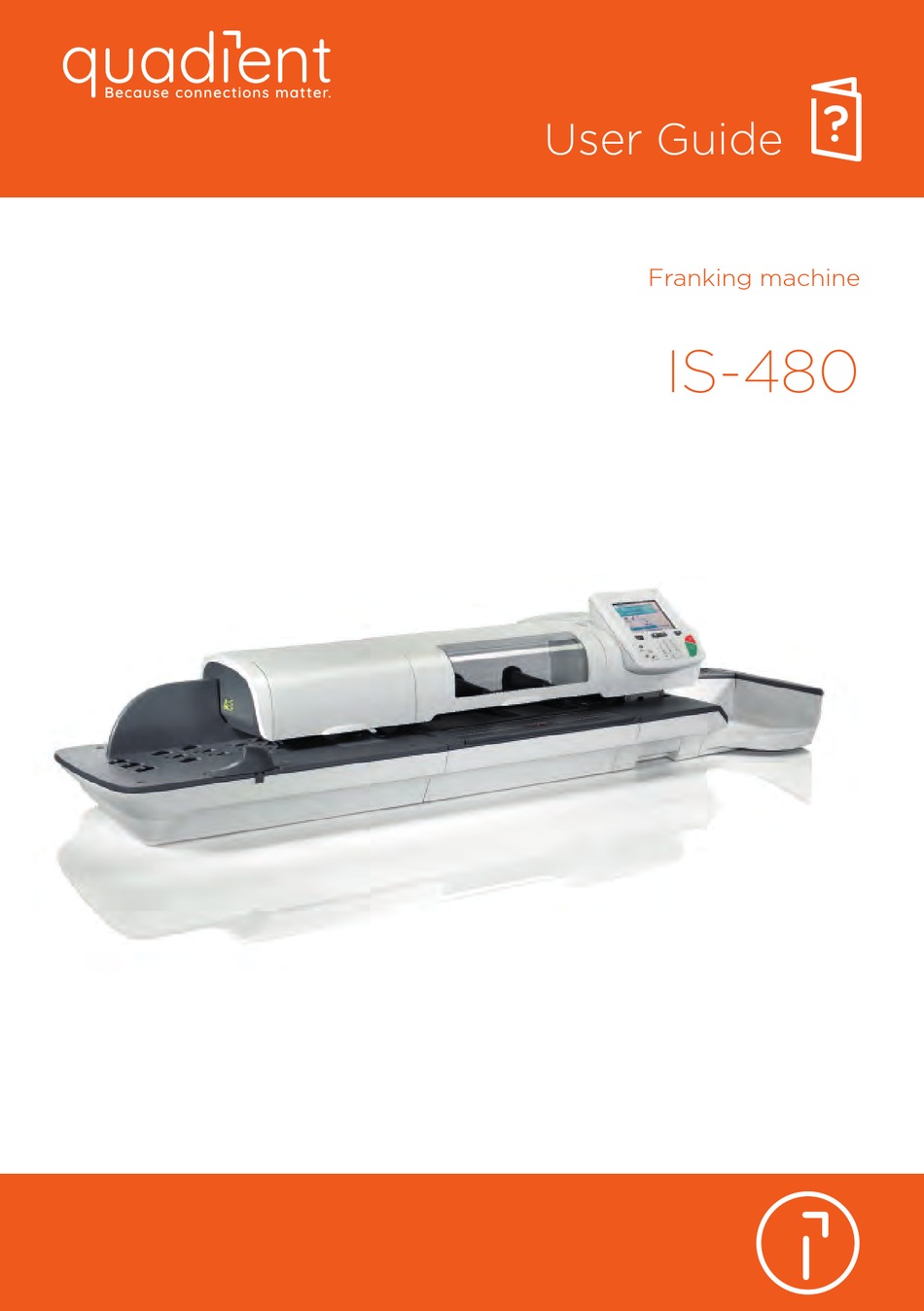 QUADIENT IS480 USER MANUAL Pdf Download ManualsLib