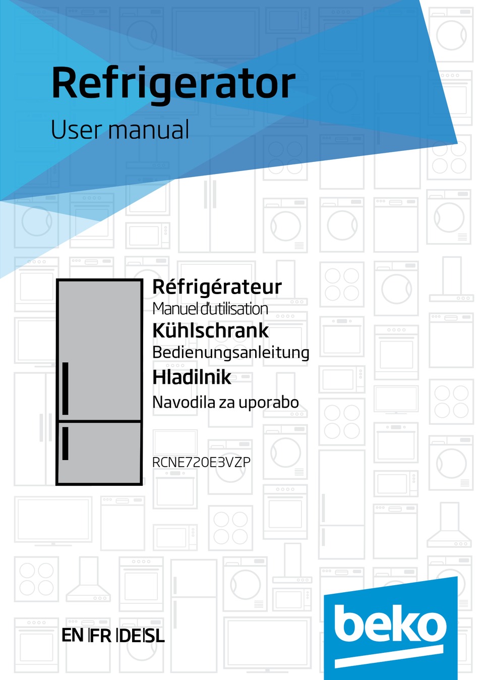 BEKO RCNE720E3VZP USER MANUAL Pdf Download | ManualsLib