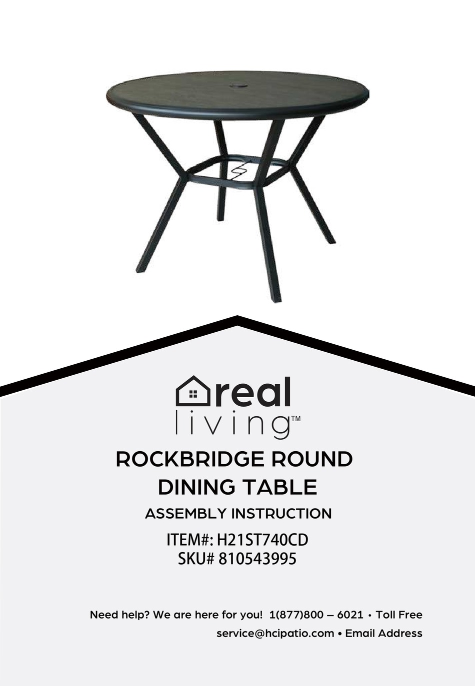 REAL LIVING H21ST740CD ASSEMBLY INSTRUCTION Pdf Download ManualsLib