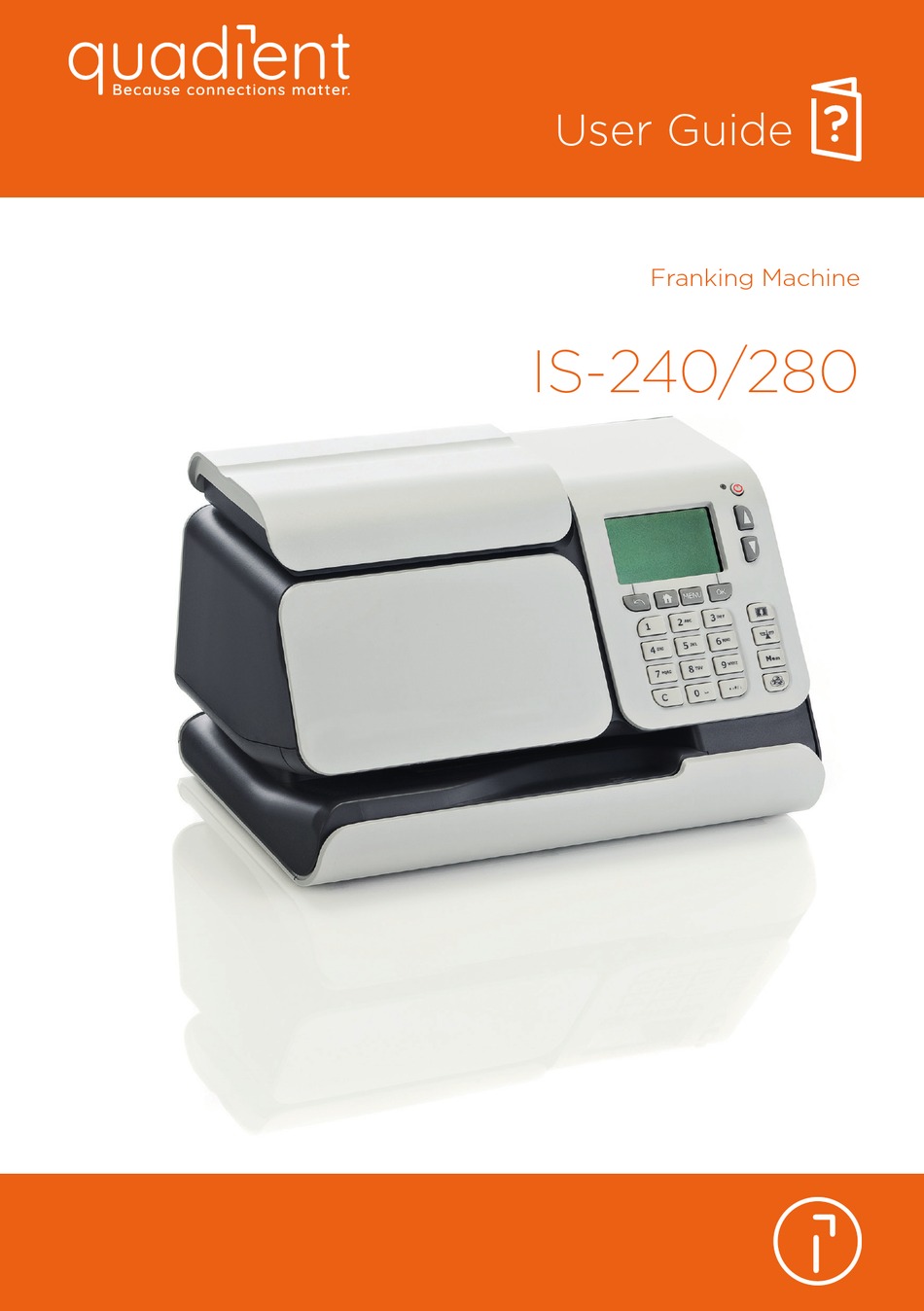 QUADIENT IS240 USER MANUAL Pdf Download ManuaLib