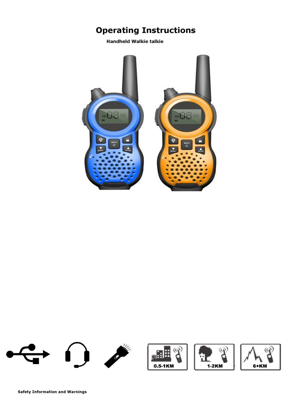 FREETALKER RD866 OPERATING INSTRUCTIONS MANUAL Pdf Download ManualsLib