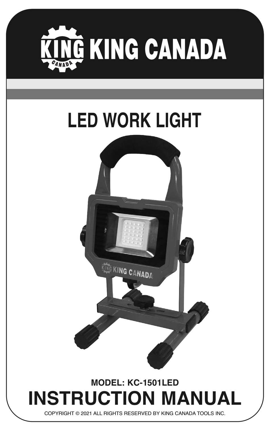 KING CANADA KC1501LED INSTRUCTION MANUAL Pdf Download ManualsLib