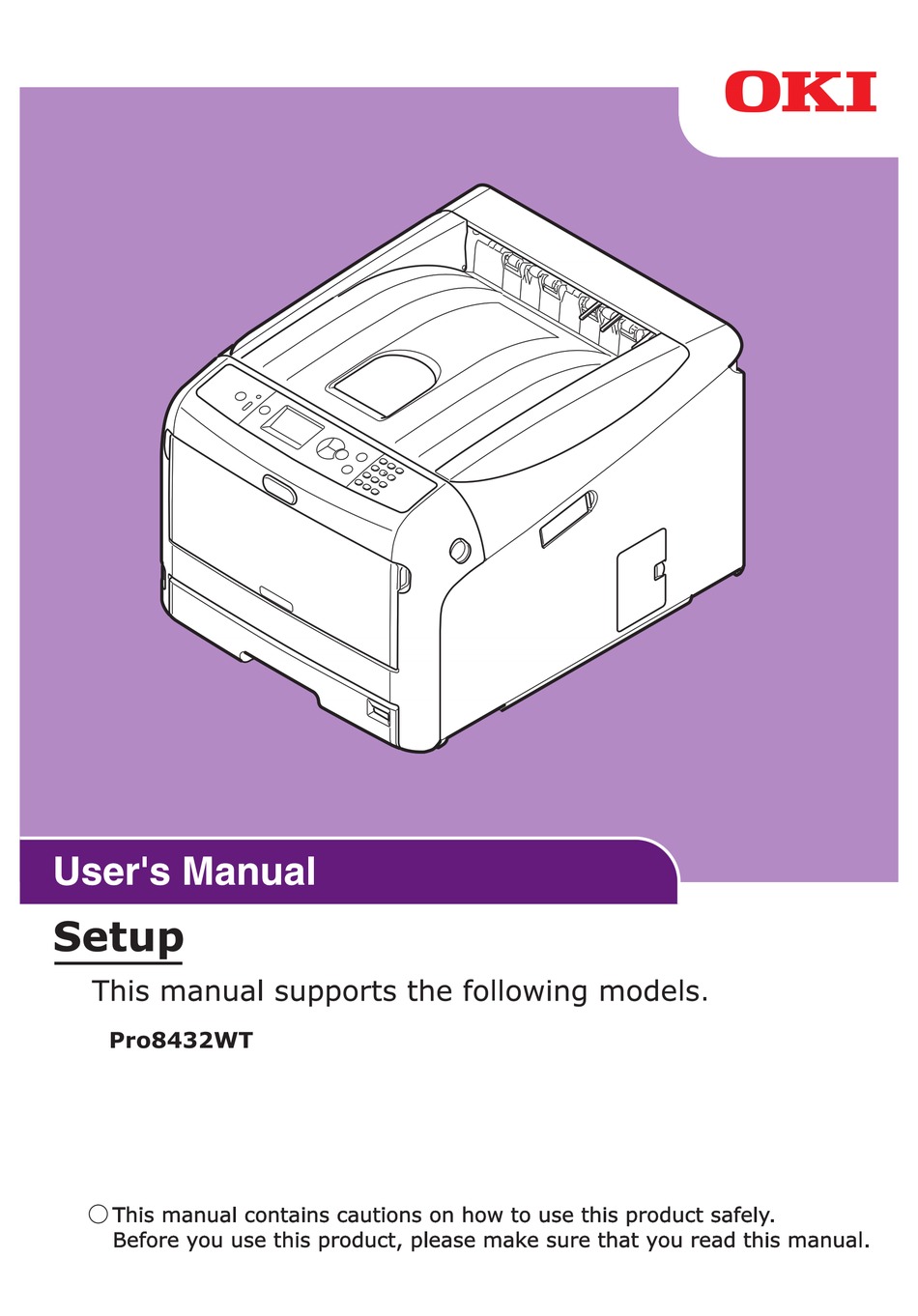 Oki Pro Wt User Manual Pdf Download Manualslib