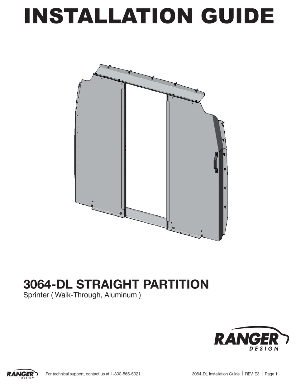 RANGER DESIGN 3064DL INSTALLATION MANUAL Pdf Download ManualsLib