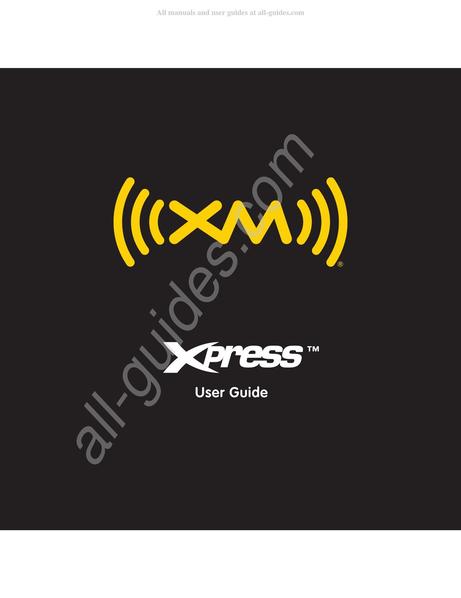 XM XPRESS CK10AP USER MANUAL Pdf Download ManualsLib
