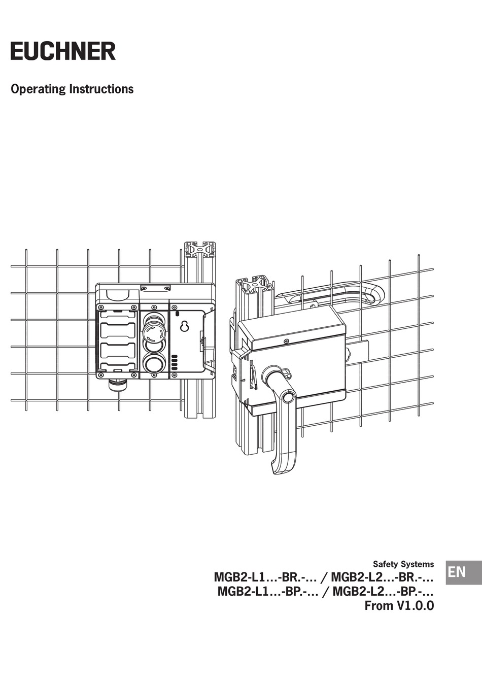 EUCHNER MGB2L1 BR SERIES OPERATING INSTRUCTIONS MANUAL Pdf Download