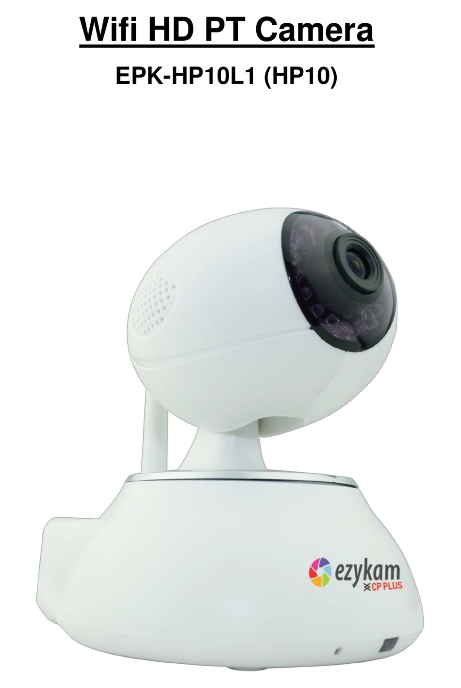 CP PLUS EPKHP10L1 MANUAL Pdf Download ManualsLib