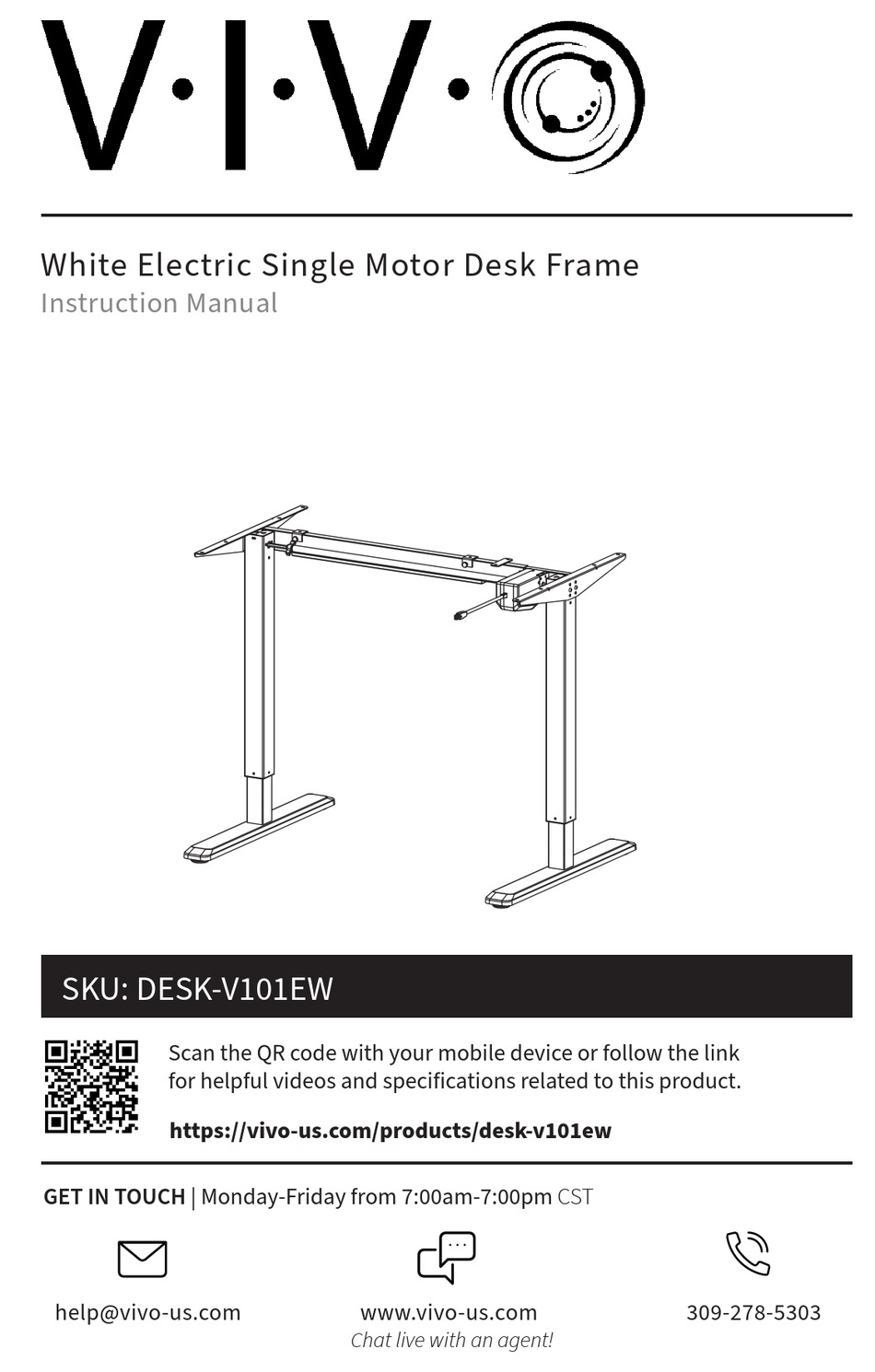 VIVO DESKKIT1B6B INSTRUCTION MANUAL Pdf Download ManualsLib