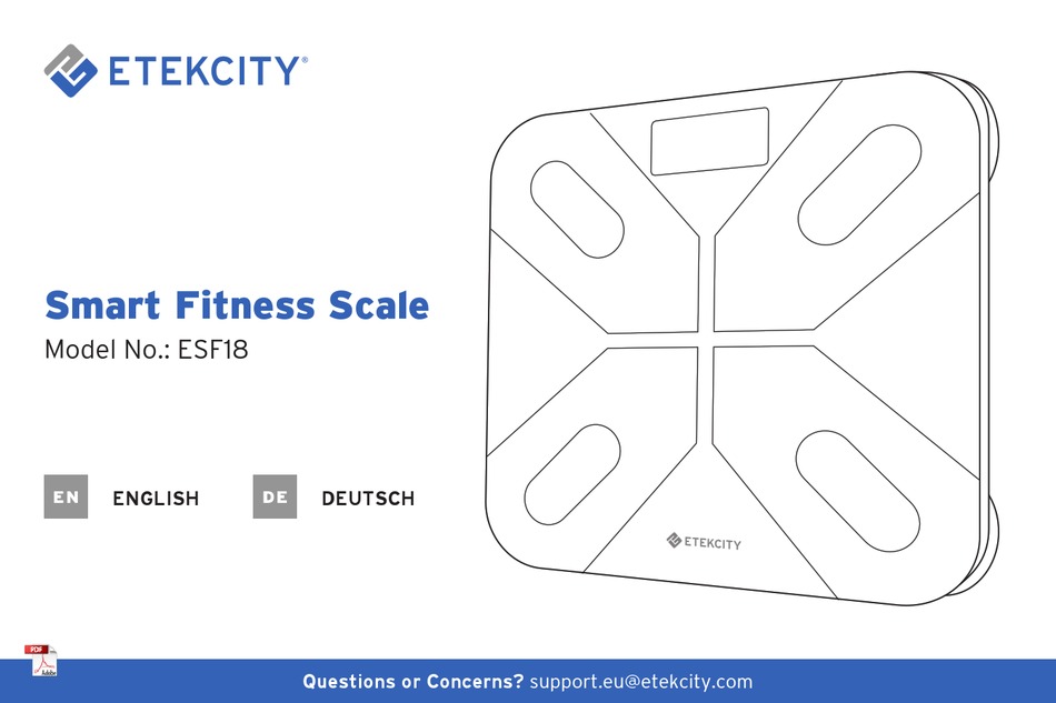 ETEKCITY ESF18 MANUAL Pdf Download ManualsLib