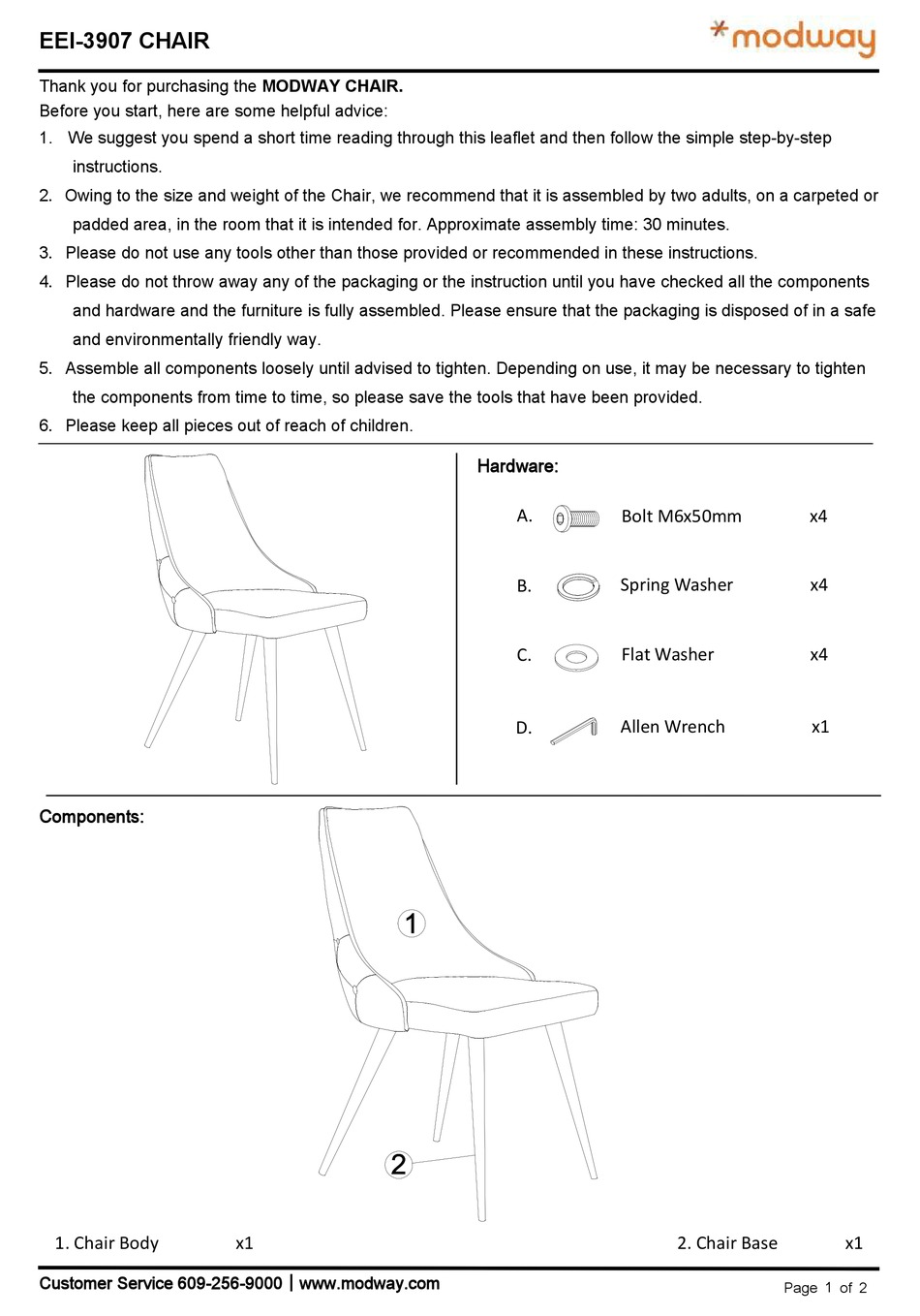 MODWAY EEI3907 MANUAL Pdf Download ManualsLib