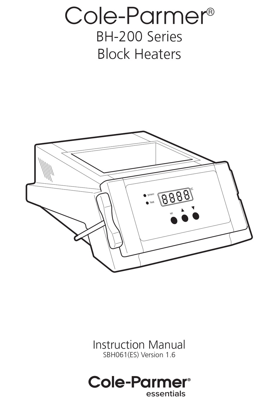 COLE PARMER BH200 SERIES INSTRUCTION MANUAL Pdf Download ManualsLib