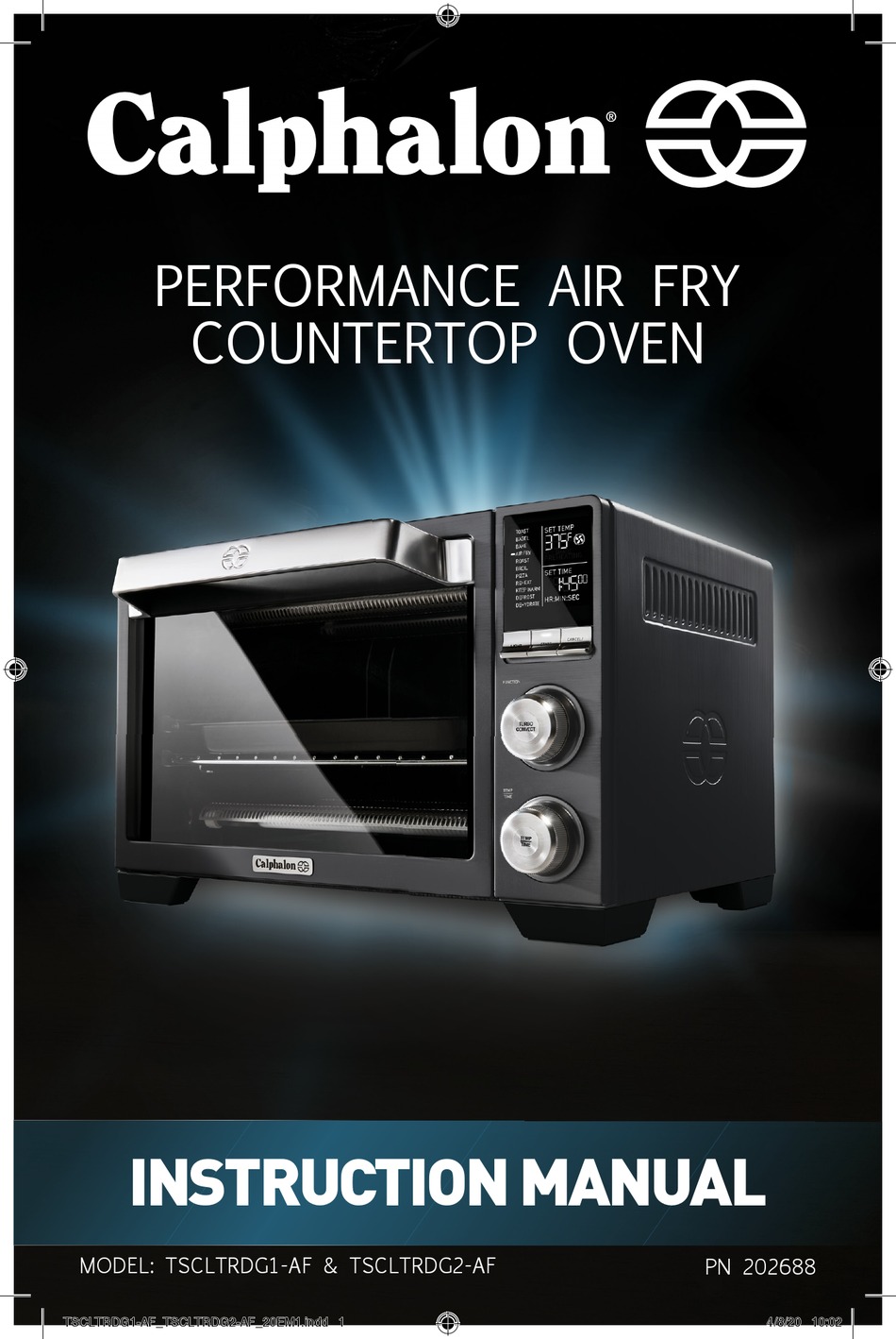 CALPHALON TSCLTRDG2AF INSTRUCTION MANUAL Pdf Download ManualsLib