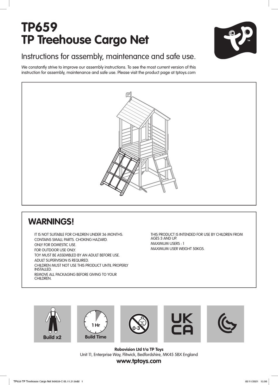 tp-toys-treehouse-cargo-net-instructions-for-assembly-maintenance-and