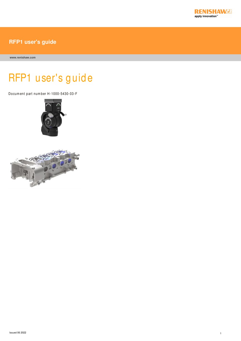 RENISHAW VM11 USER MANUAL Pdf Download | ManualsLib