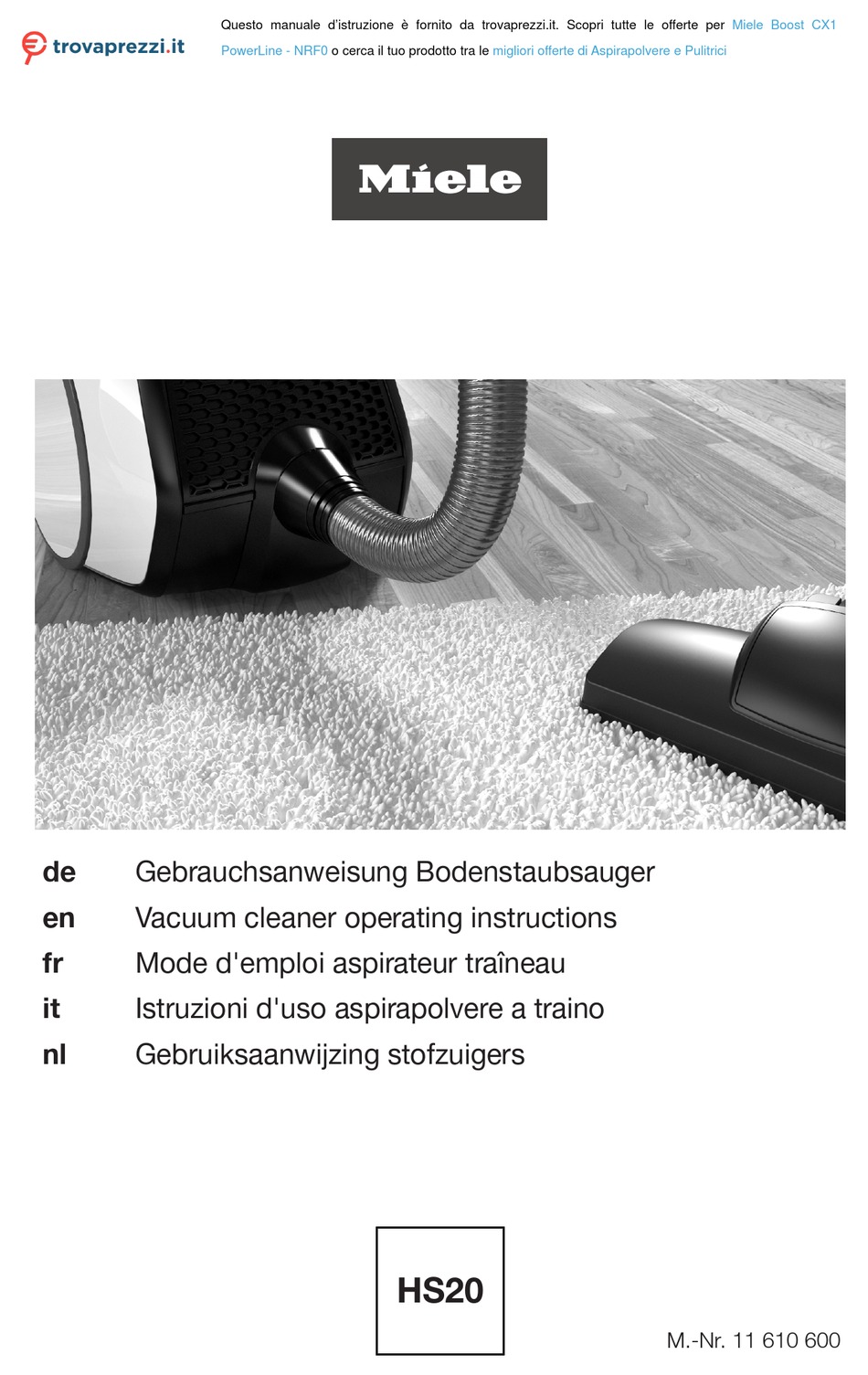 miele boost cx1 parquet powerline