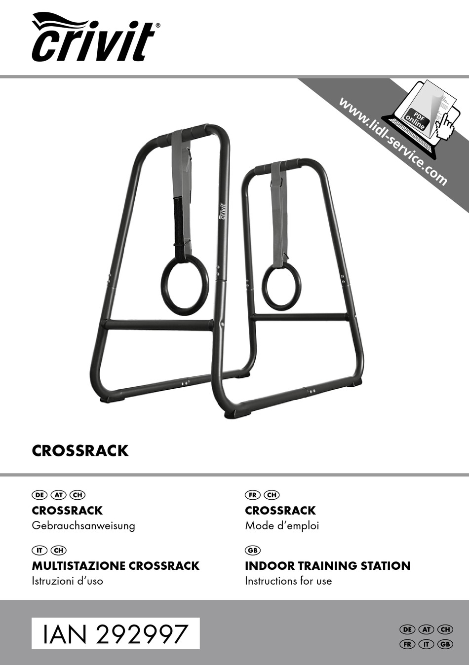 CRIVIT 292997 INSTRUCTIONS FOR USE MANUAL Pdf Download ManualsLib