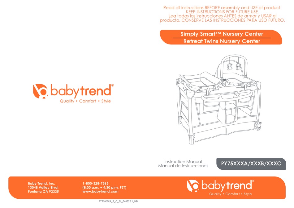 baby trend simply smart nursery center mattress size