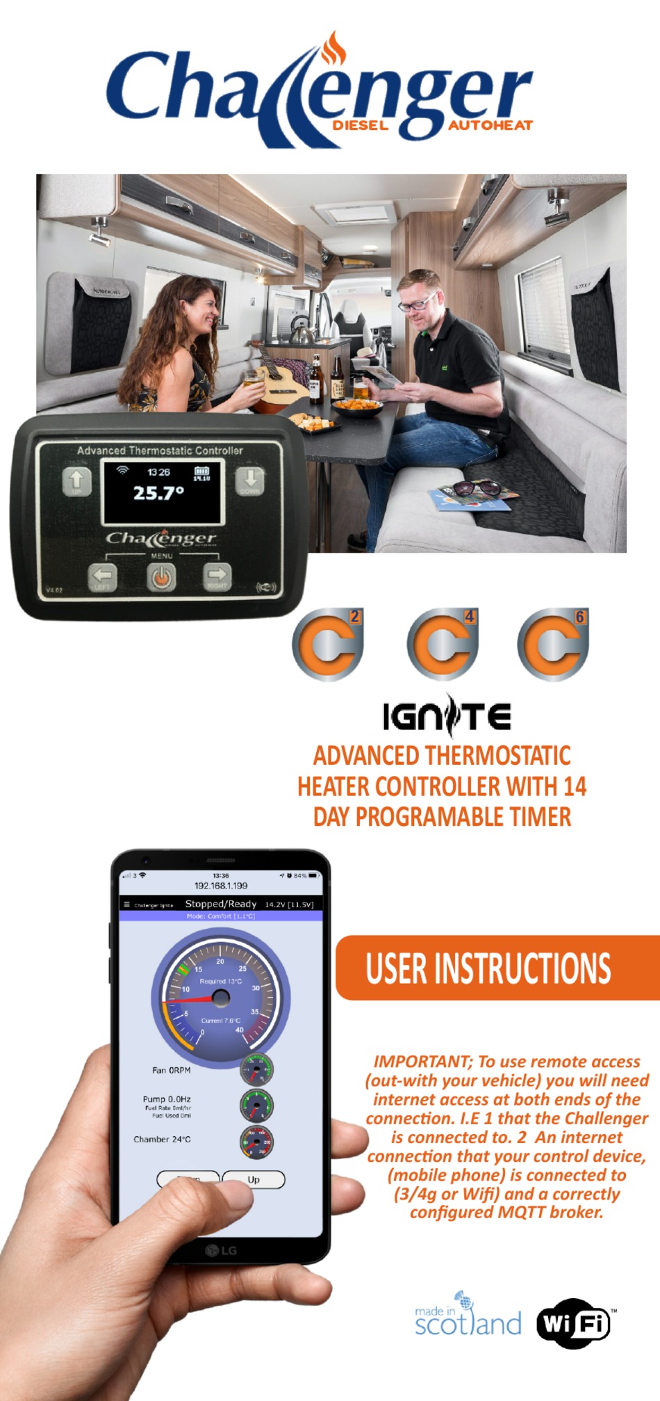 CHALLENGER IGNITE USER INSTRUCTIONS Pdf Download ManualsLib