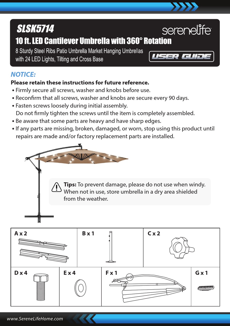SERENELIFE SLSK5714 USER MANUAL Pdf Download ManualsLib