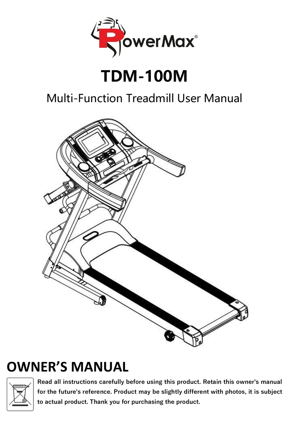 POWERMAX TDM100M USER MANUAL Pdf Download ManualsLib