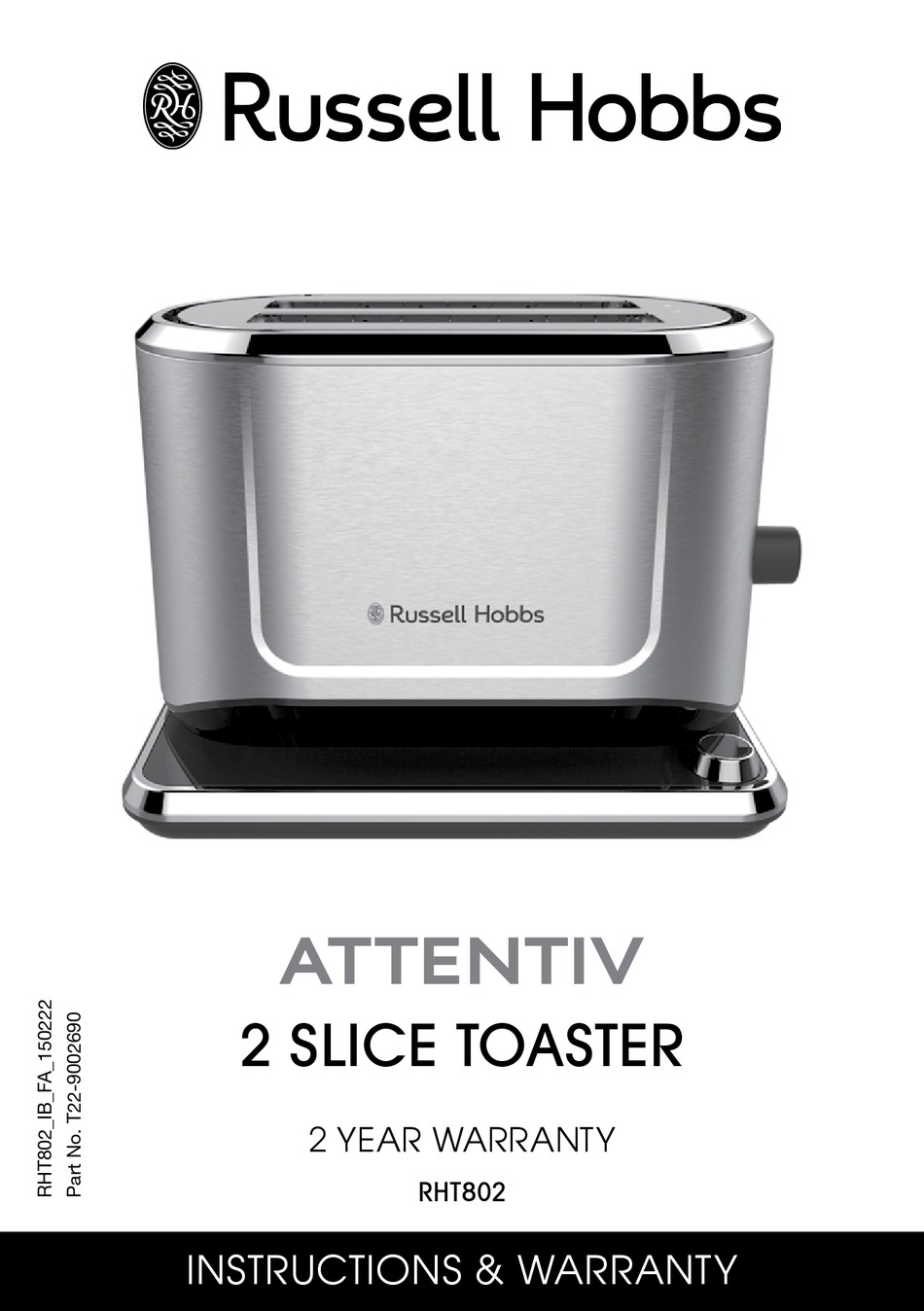 RUSSELL HOBBS ATTENTIV INSTRUCTIONS AND WARRANTY Pdf Download ManualsLib