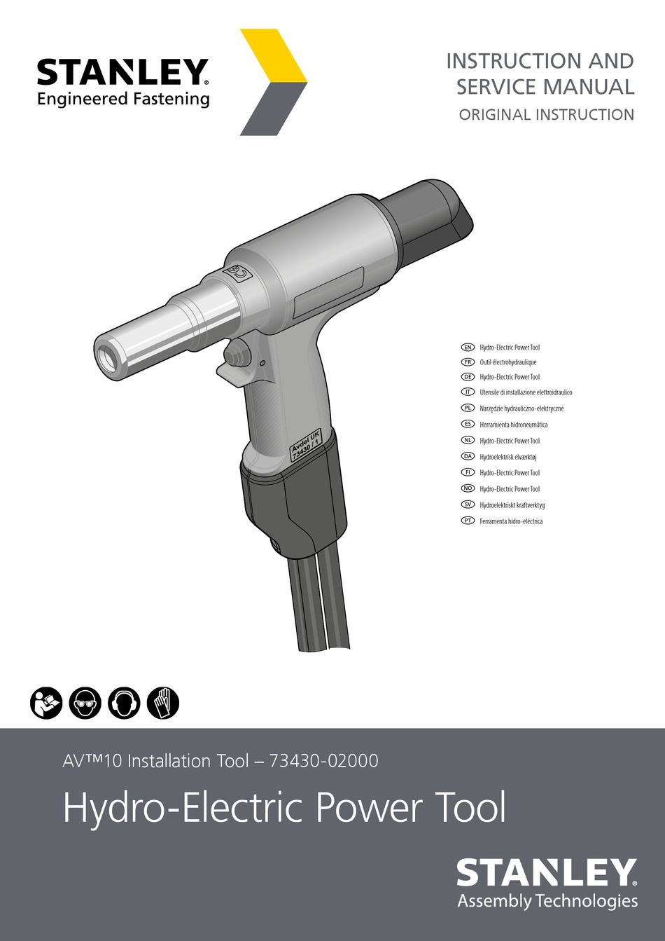 STANLEY AV 10 INSTRUCTION AND SERVICE MANUAL Pdf Download ManualsLib